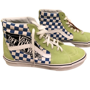 NWT Vans Embroiders Giant “Off The Wall” Logos The Sk8-Hi Shoes M 9 W‎ 10.5